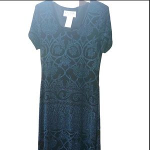 70% OFF Jessica Howard Vintage Sparkling Sexy Navy Blue Semi Formal dress